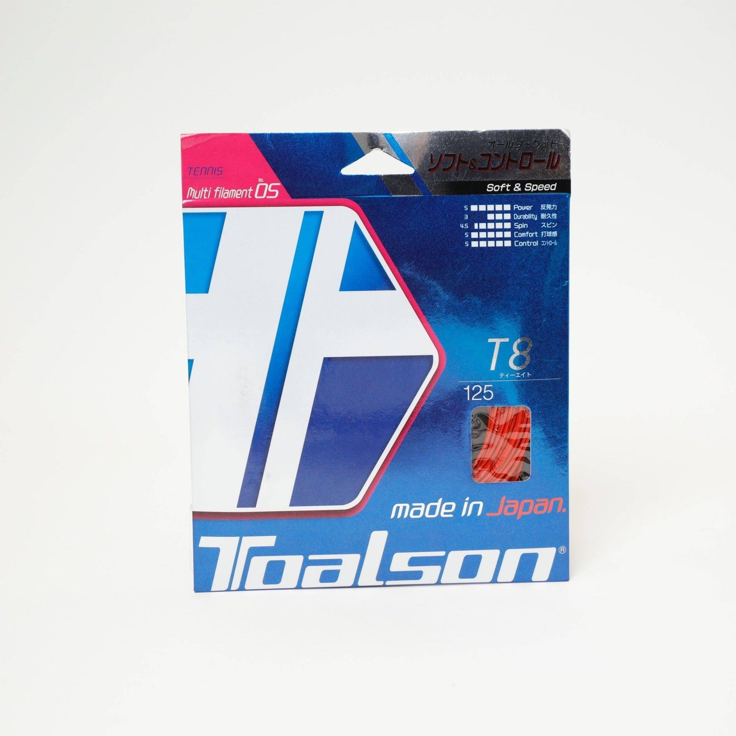 T8 17G/1.25 String Red