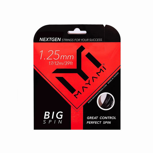 Big Spin 17L/1.25 String Black