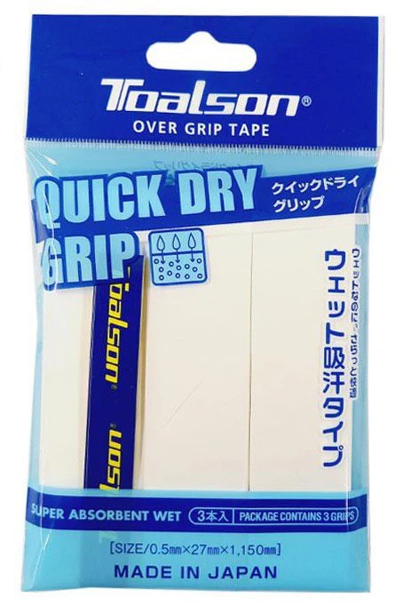 Quick Dry Overgrips White