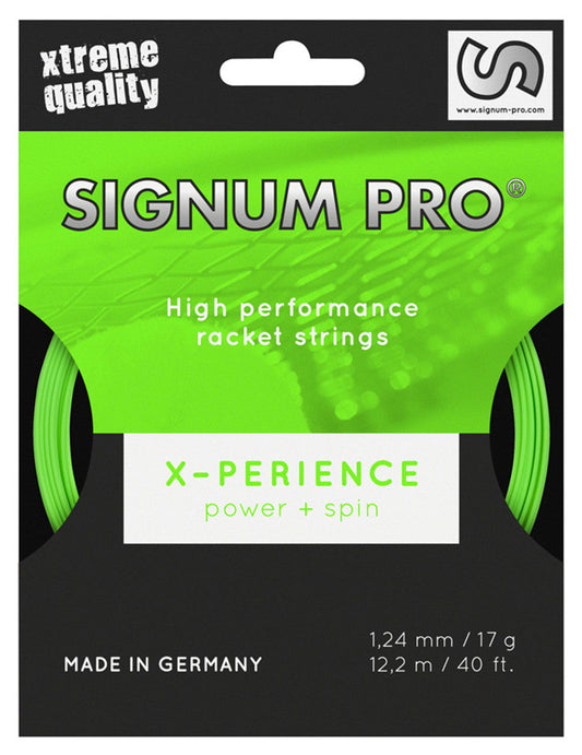X-perience 17G/1.24 String Neon Green
