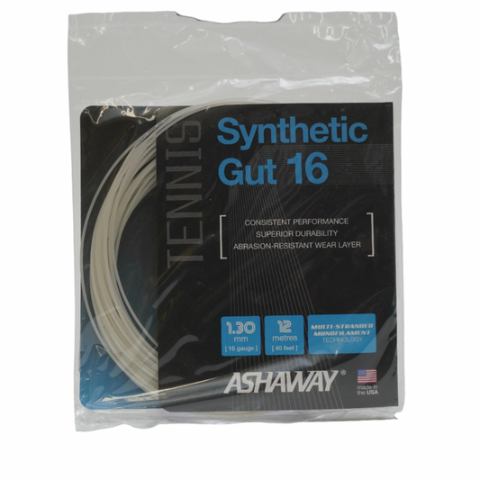 Ashaway Synthetic Gut 16G/1.30 String White