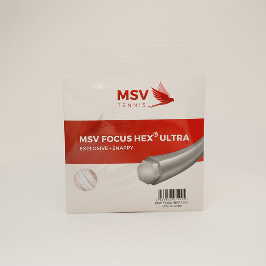 Focus-Hex Ultra 17G/1.20 String White