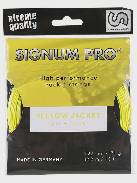 Yellow Jacket 17L/1.22 String Yellow