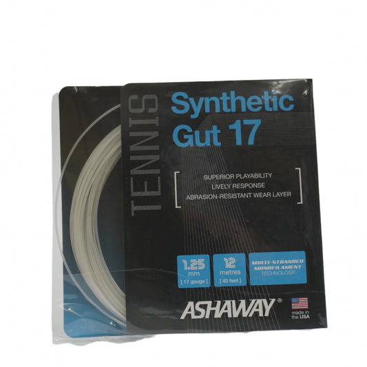 Ashaway Synthetic Gut 17G/1.25 String White