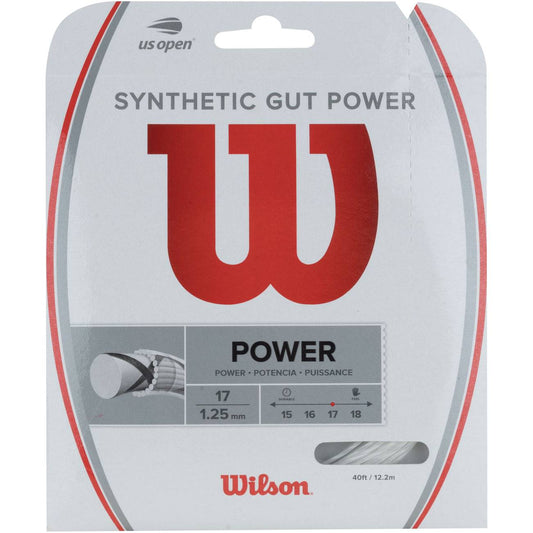 Synthetic Gut Power 17G/1.25 String White