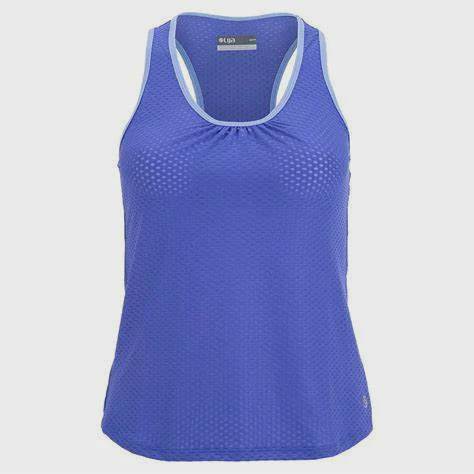 Circle Mesh Baseline Tank Atoll Blue