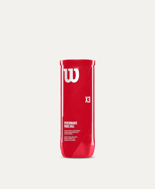 Wilson X3 Speed Padel Ball (3 ball Can)