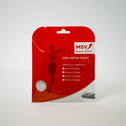 Hepta Twist 16G/1.30 String White