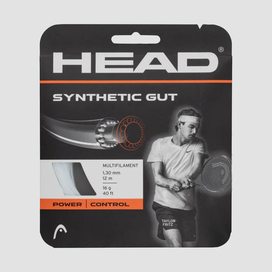 Head Synthetic Gut 16G/1.30 String White
