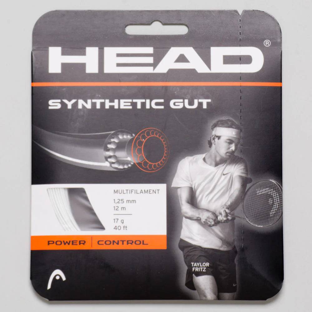 Head Synthetic Gut 17G/1.25 String White